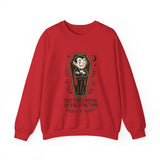 Funny Vampire Crewneck Sweatshirt - The Vibe I Bring to the Function