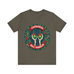 Experienced Ball Handler Funny Christmas T-Shirt: Gothic Christmas Humor Tee