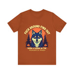 Sarcastic FAFO Wolf Tee