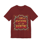 Hauntingly Bewildering T-Shirt, Spooky Vibes Unisex Tee