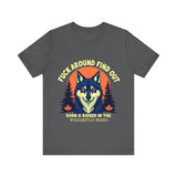 Sarcastic FAFO Wolf Tee