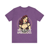 Morally Ambiguous Vintage Pinup Jersey Tee