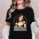 Morally Ambiguous Vintage Pinup Jersey Tee