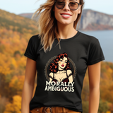 Morally Ambiguous Vintage Pinup Jersey Tee