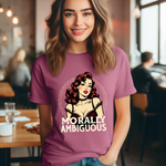 Morally Ambiguous Vintage Pinup Jersey Tee