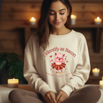 Cute Piggie Bacon Funny Crewneck Sweatshirt