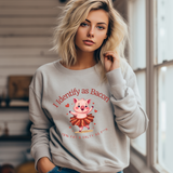 Cute Piggie Bacon Funny Crewneck Sweatshirt