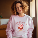 Cute Piggie Bacon Funny Crewneck Sweatshirt