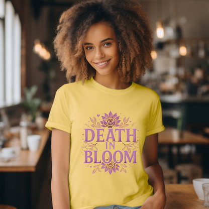 Death in Bloom Boho Floral T-Shirt