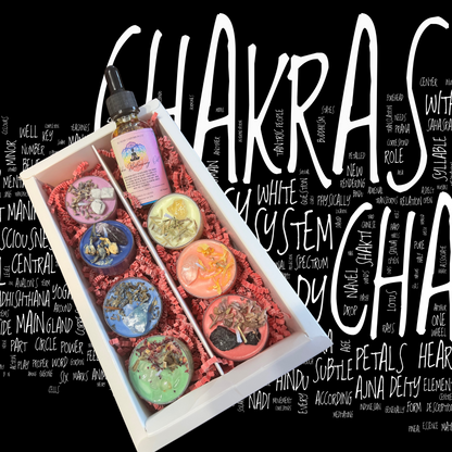 Chakra Balancing Oil & Tealight Gift Set