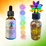 Chakra Balancing Oil - Anointing Oil - Ritual Oil - Chakra Anointing Oil - Yoga Anointing Oil - Ritual Tools - Witchy Anointing Oils