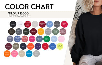 Cosmic Timeline Crewneck Sweatshirt