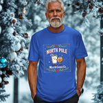 North Pole Milk & Cookie Co. Christmas T-Shirt - Festive Whimsical Tee