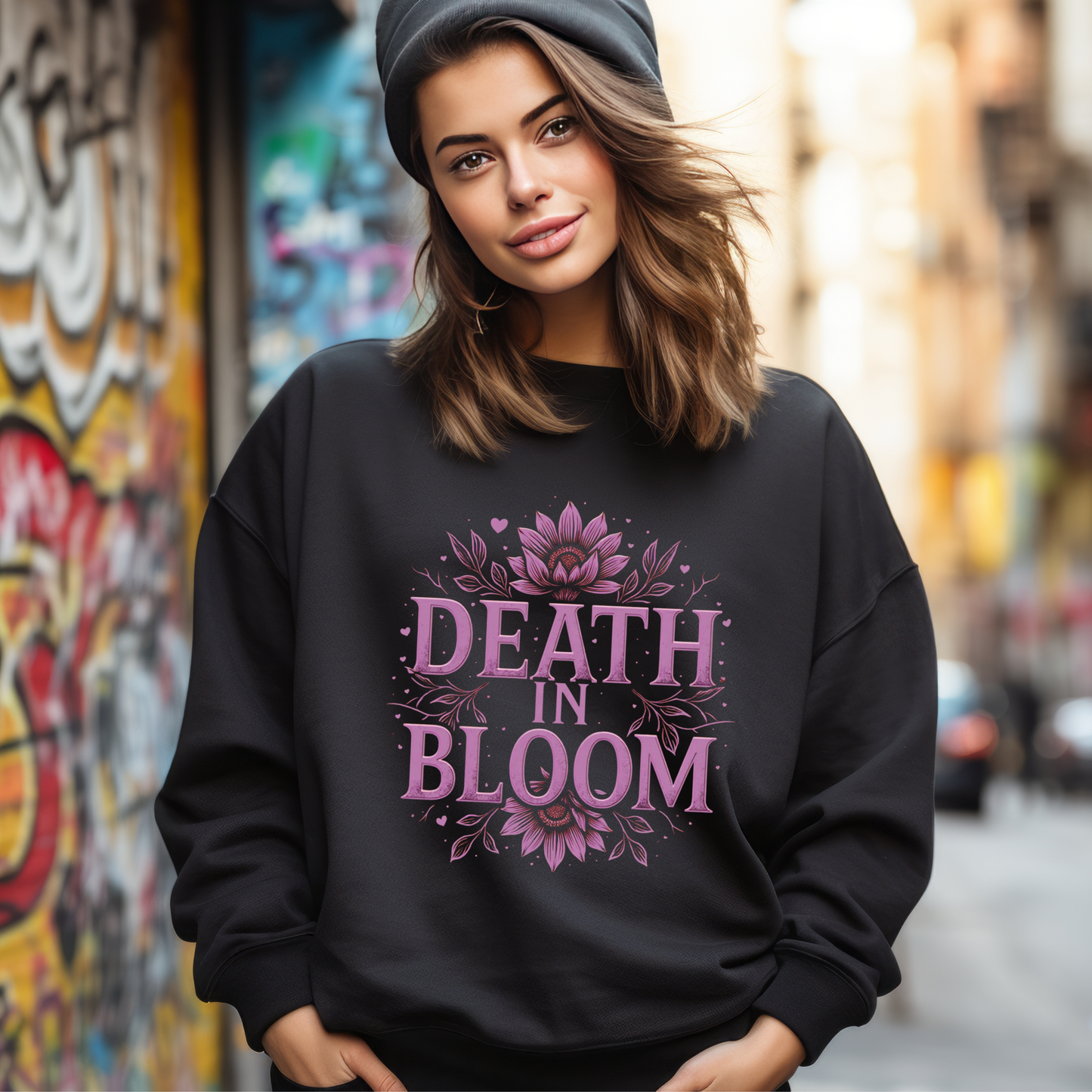 Death in Bloom Sweatshirt