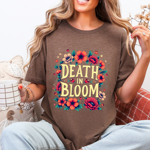 Floral Death in Bloom Graphic Tee