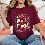 Floral Death in Bloom Graphic Tee