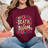 Floral Death in Bloom Graphic Tee