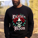 Death in Bloom Gothic Sweatshirt