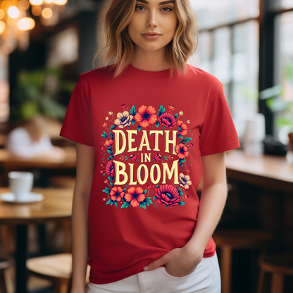Floral Death in Bloom Graphic Tee
