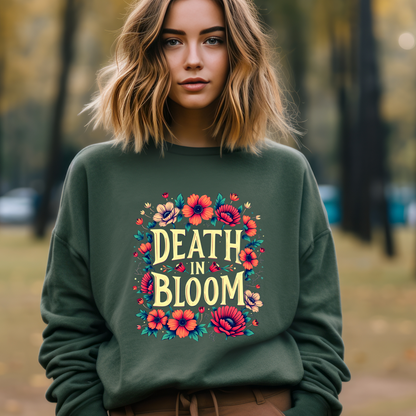 Floral Death in Bloom Sweatshirt