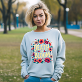 Floral Death in Bloom Sweatshirt