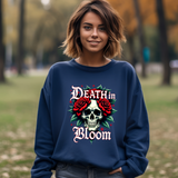 Death in Bloom Gothic Sweatshirt