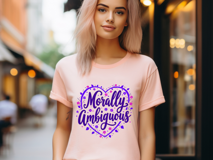 Morally Ambiguous Heart Tee