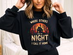 Spooky Vintage Sweatshirt - Fear the Night Vibes