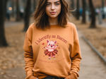 Cute Piggie Bacon Funny Crewneck Sweatshirt