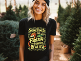 Fantasy Dragon Graphic Tee - Unisex Cotton T-Shirt
