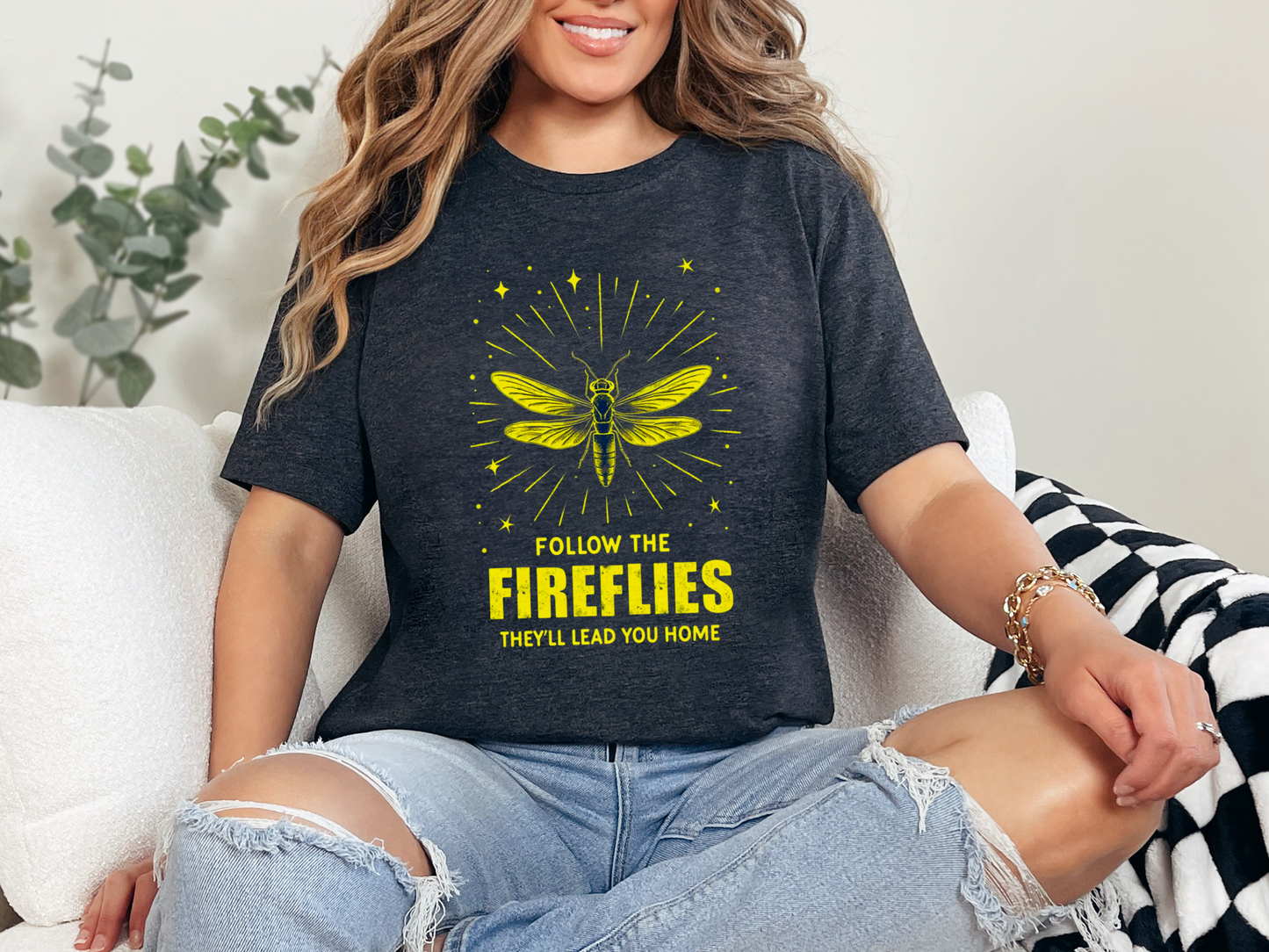 Follow the Fireflies Graphic T-Shirt