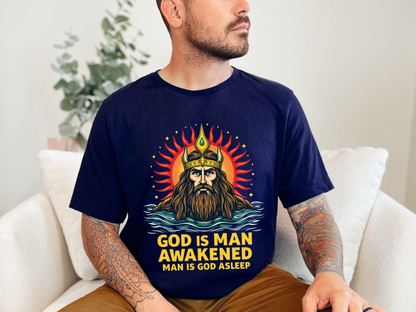 God is Man Awakened Spiritual Tee