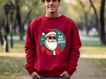 Big Nick Energy Sarcastic Christmas Sweatshirt