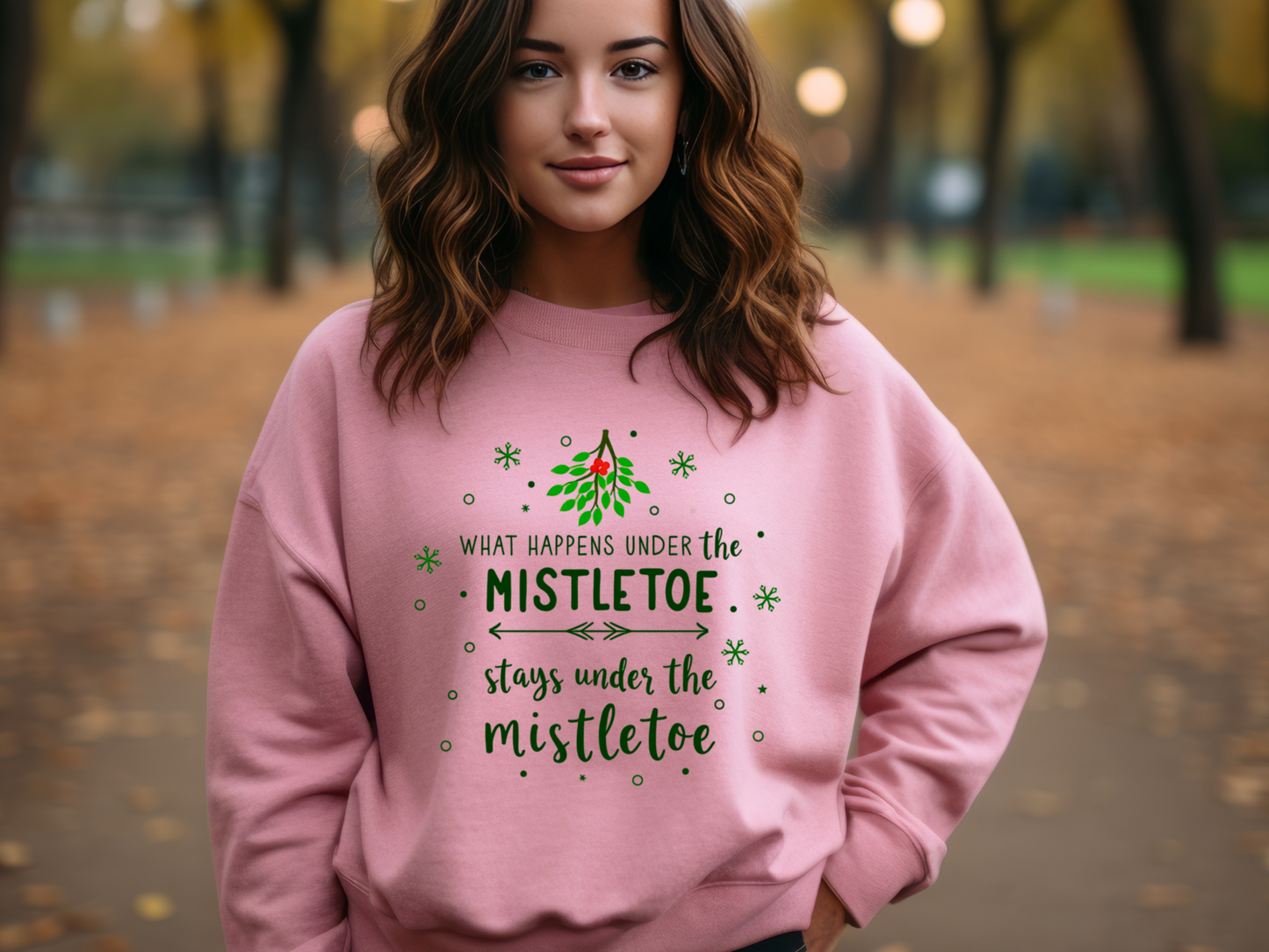 Mistletoe Kisses Christmas Sweater
