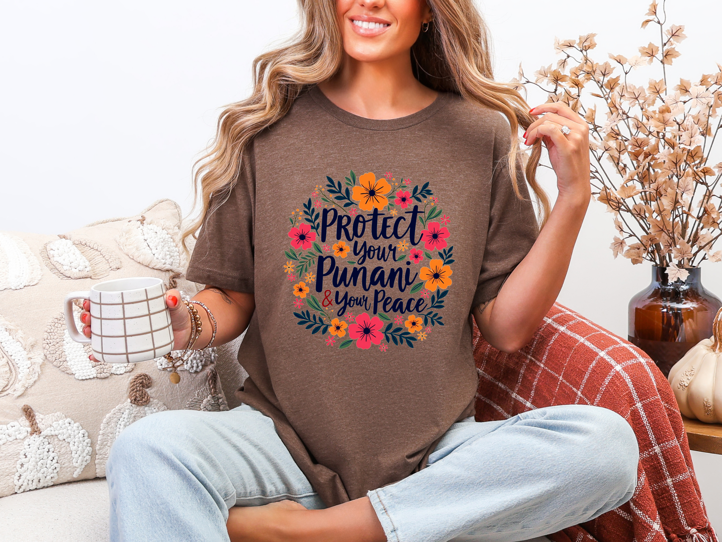 Sarcastic Yet Empowering Protect Your Punani & Your Peace T-Shirt