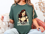 Morally Ambiguous Vintage Pinup Jersey Tee