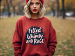 Whimsical Rage Crewneck Sweatshirt