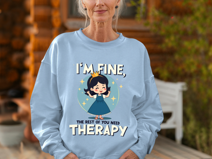 Sarcastic Therapy Sweatshirt