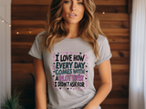 Funny Plot Twist T-Shirt - Humorous Lifestyle Tee