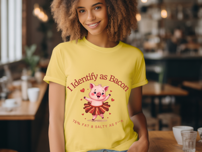 Funny Piggie Graphic T-Shirt