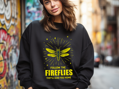 Follow the Fireflies Crewneck Sweatshirt