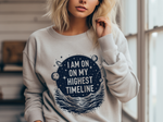 Cosmic Inspiration Crewneck Sweatshirt