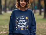 Cosmic Starry Night Inspiration Crewneck Sweatshirt