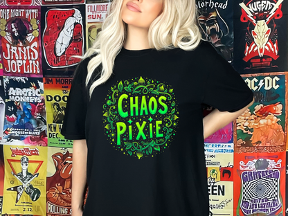 Chaos Pixie Absinthe Fantasy Graphic Tee