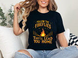 Follow the Fireflies Unisex Jersey Tee