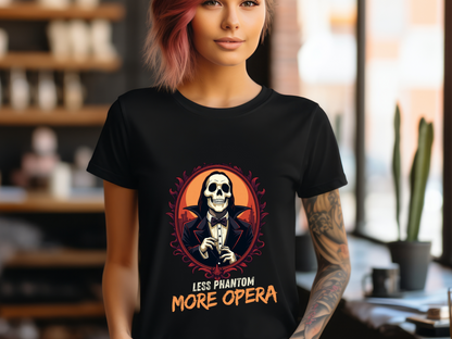 Less Phantom More Opera Sarcastic T-Shirt