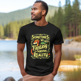 Fantasy Dragon Graphic Tee - Unisex Cotton T-Shirt