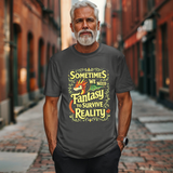 Fantasy Dragon Graphic Tee - Unisex Cotton T-Shirt
