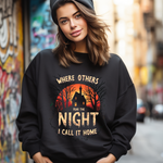 Spooky Vintage Sweatshirt - Fear the Night Vibes