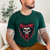 Gothic Heart Skull Tee